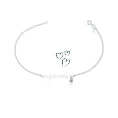 Pulseira Esperança Revestida Em Prata