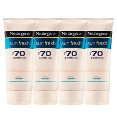 Neutrogena Kit - Protetor Solar Fps70 Neutrogena Sun Fresh X4 Kit-Unissex