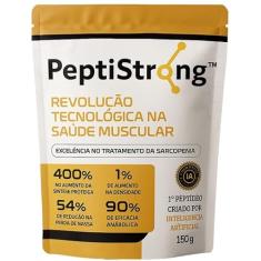 Peptistrong 2,4g Com Colágeno Peptan - 30 Doses - Proteína Muscular - Sem Sabor