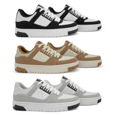Kit 3 Tênis Street Ollie Masculino Rocky Conforto-Masculino