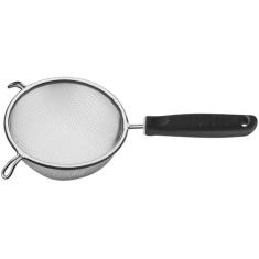 Peneira Tramontina Utilitá em Aço Inox com Cabo de Polipropileno Preto