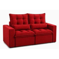 Sofá Retrátil e Reclinável 1,5m C/ 02 Módulos em Tecido Suede Montagem