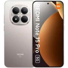 Smartphone Xiaomi Redmi Note 15 Pro 5G 8ram 256GB Silver Dual Sim Vers
