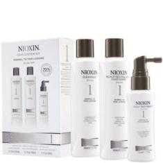 Nioxin 1 Shampoo 300ml Condicionador 300ml E Treatment 100ml