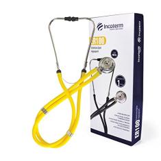 Estetoscópio Rappaport Amarelo ER100 Incoterm