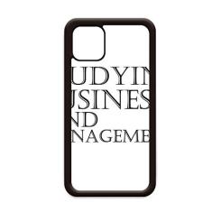 Capa estudando negócios e gerenciamento para iPhone 11 Pro Max para Apple Mobile Case Shell