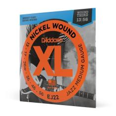 Encordoamento Guitarra 3 Corda .013-.056 D`Addario Xl Nickel