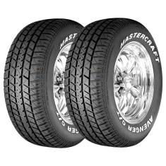 Jogo 2 Pneus Mastercraft by Goodyear Aro 15 Avenger G/T 255/60R15 102T - Letra Branca