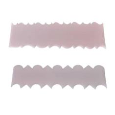 Espátula Decorativa Para Lateral De Bolo Com 2 Pçs PQ