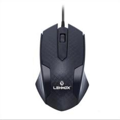 Mouse optico 3 botoes com fio usb - ley-1513 - LEHMOX