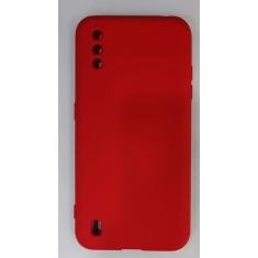 Capa Capinha Silicone Aveludada Premium Galaxy a01 tela 5.7 - sem, ver