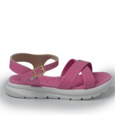 Sandália Infantil Molekinha Feminina 2734.100, 23, Rosa