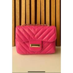 Bolsa Mão Feminina Bag Mini Ombro Lateral Com Alça Corrente - SLEEP SH