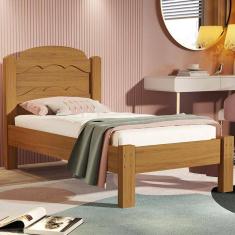 Cama Quarto Solteiro Lais Nature Nature