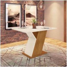 Mesa De Jantar Tampo Em Mdf 120cm Juanita Casa 812