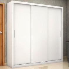 Guarda-roupa Clarice Sem Espelho Branco Carioca Móveis