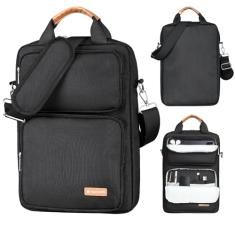 Bolsa para laptop de 13,3 a 14 polegadas, bolsa para laptop para MacBook Pro M4 2024, MacBook Pro M3 e M2 e M1 2023/2021, MacBook Air M3/M2 2024/2022, Tab S8 Ultra de 14,7 polegadas, com alça de ombro