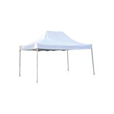 Gazebo Eventos PVC com Poliester 3m x 4,5m - MOR, Branco, 3,x4,5m
