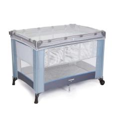 Berço portatil fit - geo azul  - voyage