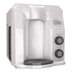 Purificador de Água Alcalina Ionizada Gelada de Bancada Top Life Flex HE Branco 110V