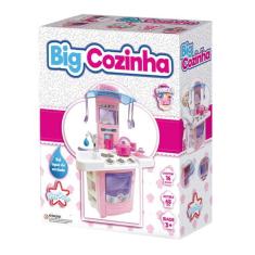 Big Cozinha Sai Agua Na Torneira Menina + Brinquedo Big Star