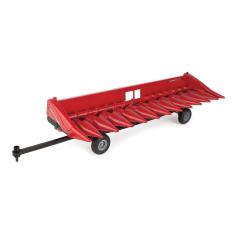 Miniatura Cabeça De Ceifera Debulhador De Milho Case Ih 1/16