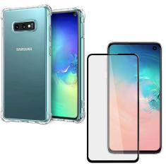 Capa Capinha Samsung S10E + Película De Vidro 3D Blindada