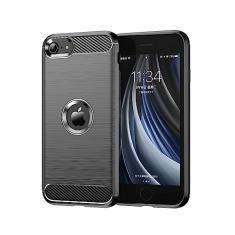 Capas para iPhone SE3.Caso básico,Botão de pressão flexível / 360 ° Proteção completa,Anti-fingerpirnts