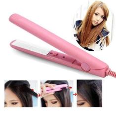 Chapinha mini prancha portatil alisadora prancha de cabelo - NOVO SECU