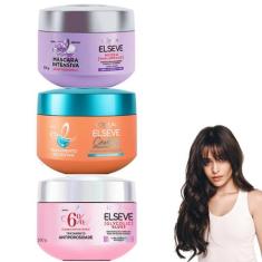 Cronograma Capilar Loreal Paris Elseve Hidratação Nutrição Reparação R