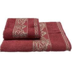 Jogo 2 Toalha de banho (2 Banho + 1 Rosto) Felpuda Grossa Atacado - Du