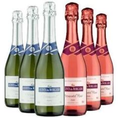 Espumante Moscatel E Rosé 660Ml - Kit Misto 6 Unidades - Quinta Do Mor