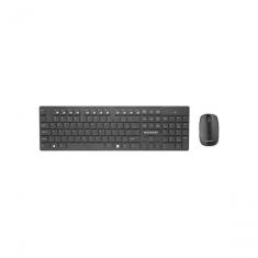 Kit Teclado E Mouse Sem Fio Teclas Flutuantes Preto Tc251