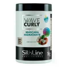 Máscara Capilar Óleo de Coco Wave Curly Silkline 1kg - Silk Line