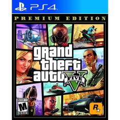 Jogo Grand Theft Auto V Premium Edition - gta 5 - PS4