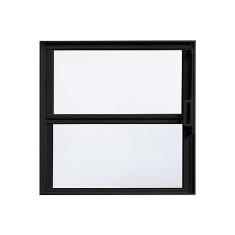 Janela de Alumínio Basculante 40x60cm Fortline Atlântica Preto