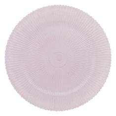 LYOR - Sousplat de Plástico Ônix Rosa 33cm