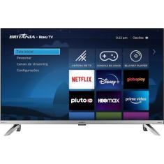 Smart Tv Britânia 32 Roku Led Dolby Áudio Btv32g7pr2csblh - Britania