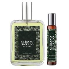 Perfume Olíbano Sagrado Homem 100ml + Roll On 10ml Natural - Essência 