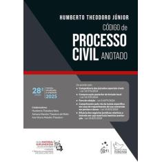 Livro - Código de Processo Civil Anotado - 28ª Edição 2025