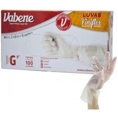 Luva Viniflex Descartável Procedimentos Sem Pó 100 Luvas G - Vabene