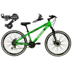 Bicicleta Aro 26 Vikingx Tuff 21v Alumínio Câmbio Shimano Freio a Disc