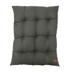 Almofada Lisa Gomo Sarja Urban Puppy para Cães e Gatos Cinza - Tamanho G