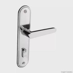 Fechadura 402 Com Espelho Cromado