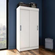 Guarda-Roupa Solteiro Texas 2PT Branco