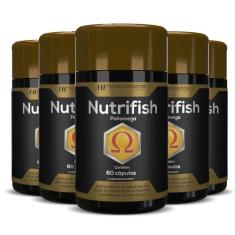 5x poliomega vitamina a d c e k b1 b2 b3 b6 b12 ferro zinco - HF SUPLE