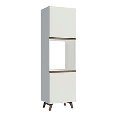Torre-Quente Madesa Reims 60 cm 2 Portas - Branco