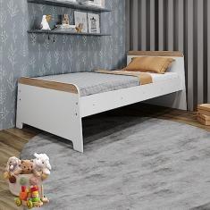 Cama Infantil Lorenza Movelbras Branco/aveiro
