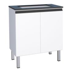 Balcão De Cozinha Para Cooktop 4 Bocas Pauini Branco