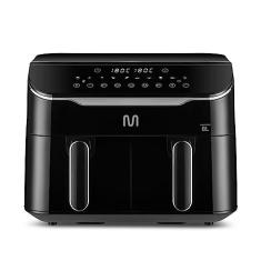 Fritadeira Elétrica sem óleo Air Fryer 8L 1800W 127V com 2 Gavetas de 4L Cada Multi - GO219